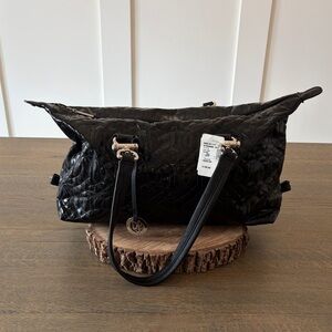 Donald J Pliner Elegant Black Handbag NWT